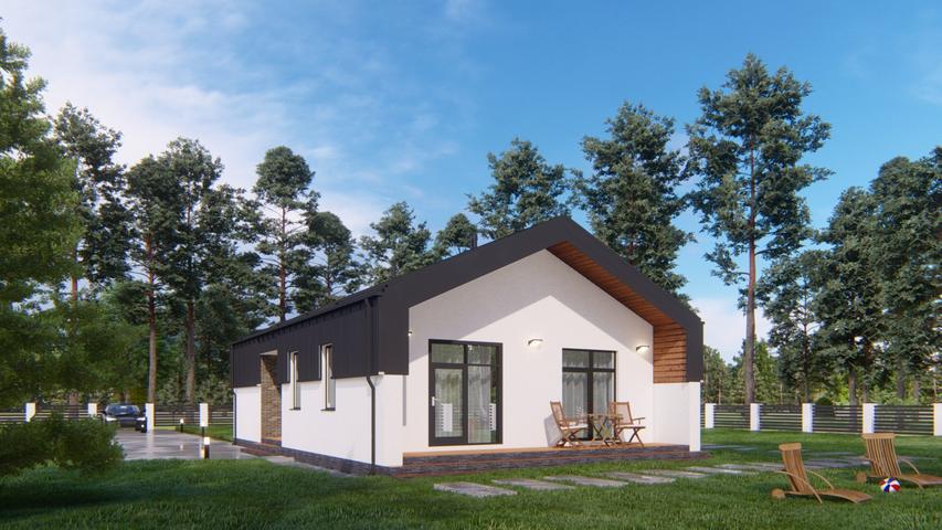 Коттедж 258,8 м² на участке 12 сот.